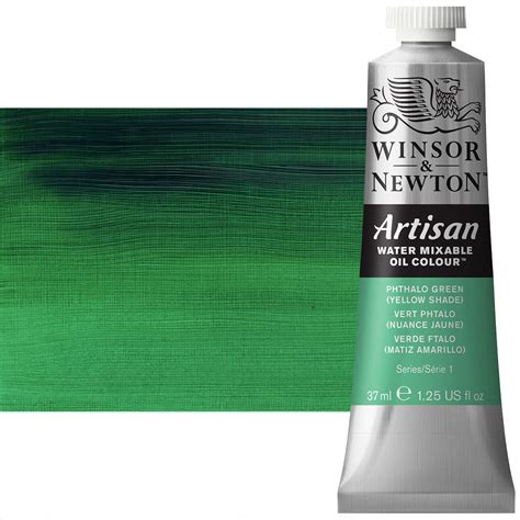 Winsor Newton Artisan Water Mixable Oil Color Phthalo Green Yellow