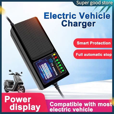 Intelligent Ebike Charger 48V20AH 60V20AH 72V20AH For Battery Lead Acid