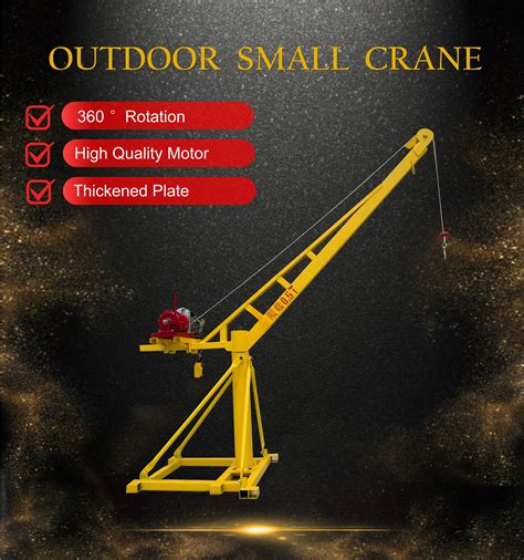 Construction Equipment Small Lift Crane Mini Crane 500kg Lifitng Buy