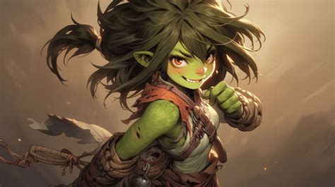 Goblin Warrior Girl # 1 by K-Jackson-Katss on DeviantArt