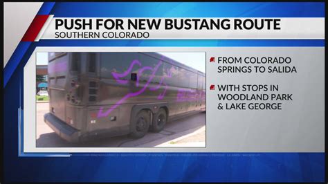 New Bustang Route From The Springs To Salida Proposed