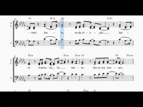 Santo Pra Sempre Gabriel Guedes Partitura Para Vocal Cifra