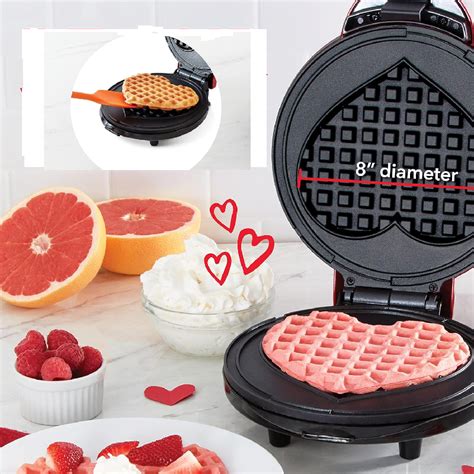 Maquina De Waffle Coração - Máquina de Waffle Dash Coração Tamanho Grande – Tribeca10
