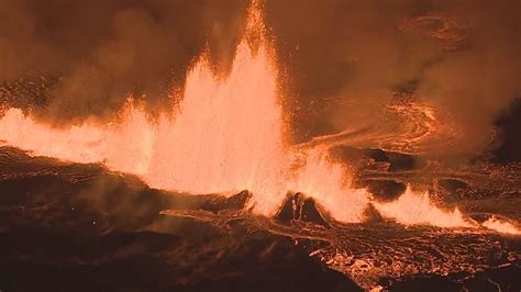 Iceland Volcano Erupts In Reykjanes Peninsula After Weeks Of Activity Today With Claire Byrne