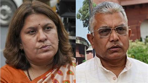 Ec Issues Notices To Bjps Dilip Ghosh Congresss Supriya Shrinate