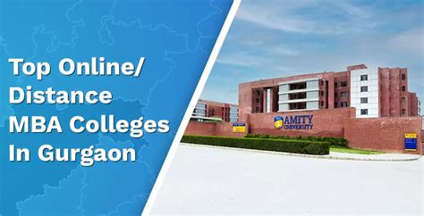 Top 6 Onlinedistance Mba Colleges In Gurgaon 2024