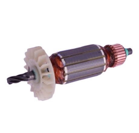 Якорь для Дрели DWT (ДВТ); Lобщ.151, Lпос.120, Dжел.35, Lжел.45, Dкол ...