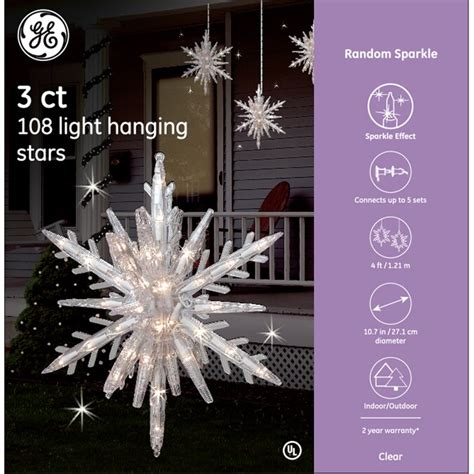 Ge Random Sparkle 108 Count Sparkling White Mini Incandescent Plug In