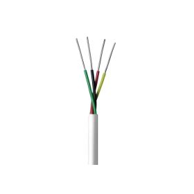 Cabo Alarme Cci Pares Awg Vias Multicores Branco M Condutti