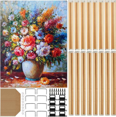 Amazon Certbuy Set Diy Solid Wood Canvas Frame Kit X Inch