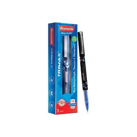 Reynolds Trimax Pen Blue (Pack of 10 pcs)