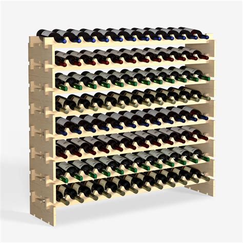 Uva Nova Large Wine Rack Wine Rack Wood Wine Cellar