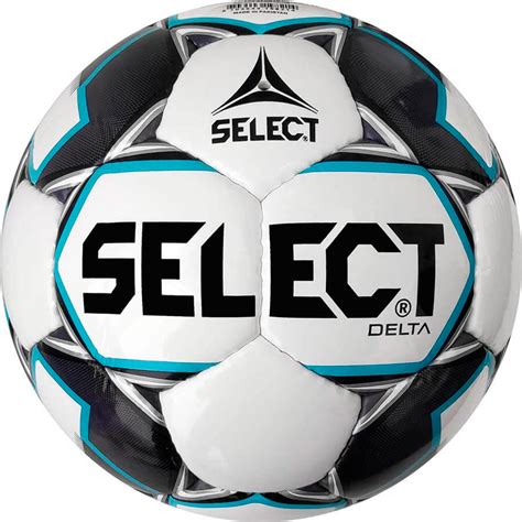 Мяч футбольный SELECT DELTA-4 NEW DELTA-4-W №4 белый-черный - Мячи ...