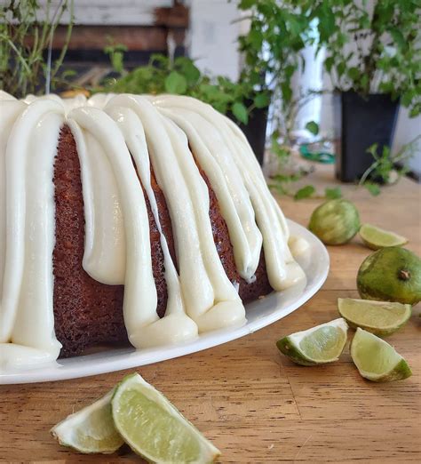 Key Lime Pound Cake With Cream Cheese Drizzle Giles South Studio