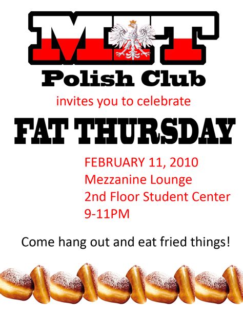 Fat Thursday : Polish Club @ MIT