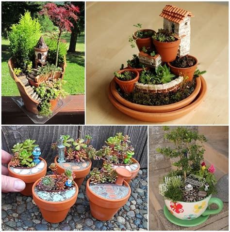 16 Creative Miniature Garden Ideas You Will Admire