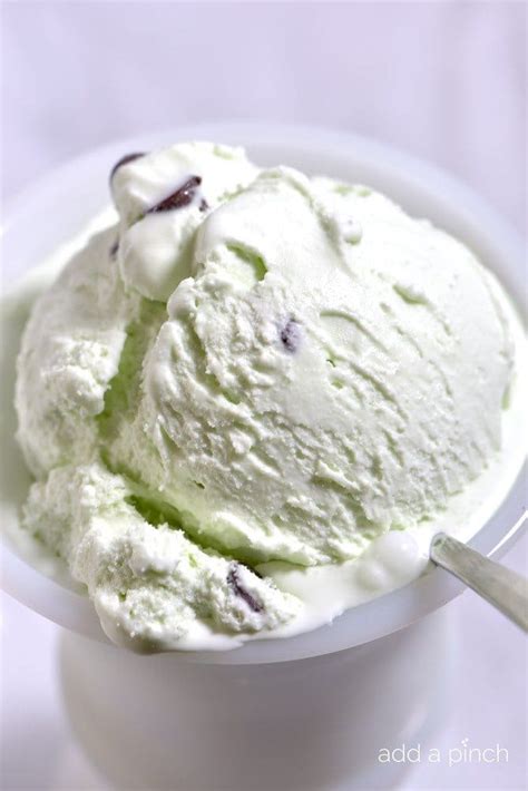 Mint Chocolate Chip Ice Cream Recipe Add A Pinch