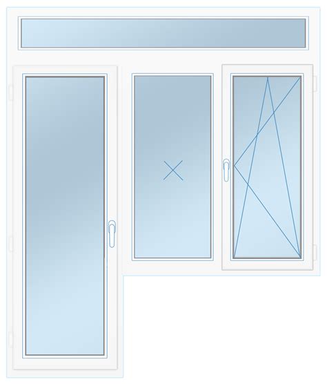 Пластиковые двери на балкон - цена в Киеве | Windows Group