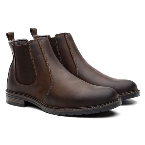 Botas De Couro Marrom - Botas Masculinas: Coturno, de Couro, Social e mais | Dafiti