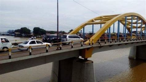 Pria Terjun Dari Jembatan Ogan Kertapati Palembang Tribunbatam Id