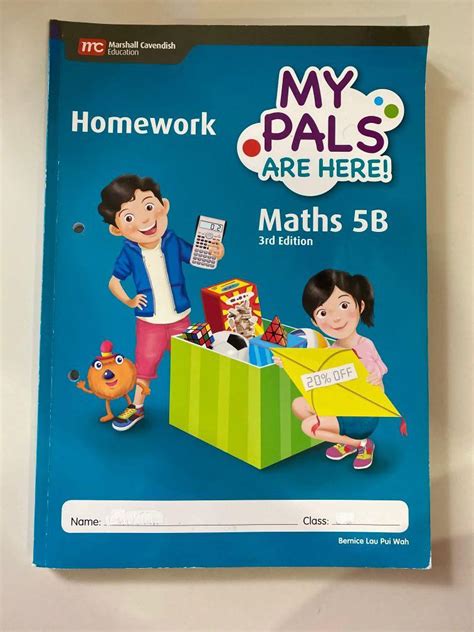 Marshall Cavendish My Pals Are Here Math B Rd Edition Homework