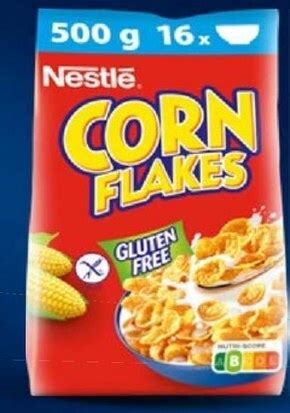 Promocja Nestlé corn flakes chrupiące płatki kukurydziane 500 g w Lidl