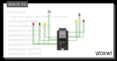 Fdp Simulation Wokwi ESP32 STM32 Arduino Simulator