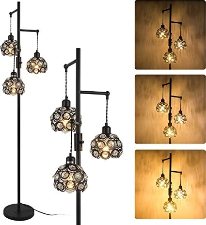 Stepeak Dimmable Tree Floor Lamp Industrial Floor Lamp For Living Room