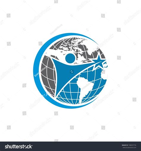 World Travel Logo Design Stock Vector (Royalty Free) 748037776 ...