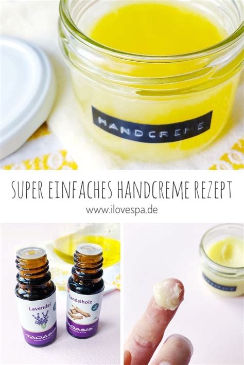 DIY Handcreme Aus Nur 3 Zutaten Mit Lavendel Sandelholz Duft