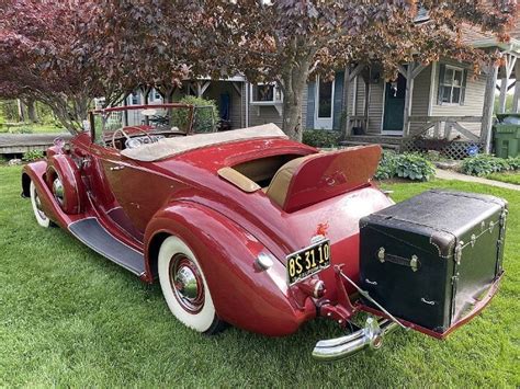 This 1937 Packard Super Eight Drop Top Is What Vintage Luxury Dreams