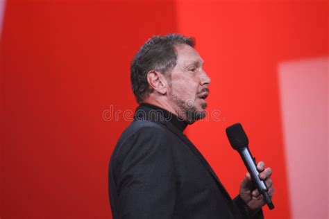 CEO Of Oracle Larry Ellison Editorial Stock Photo Image Of Speech