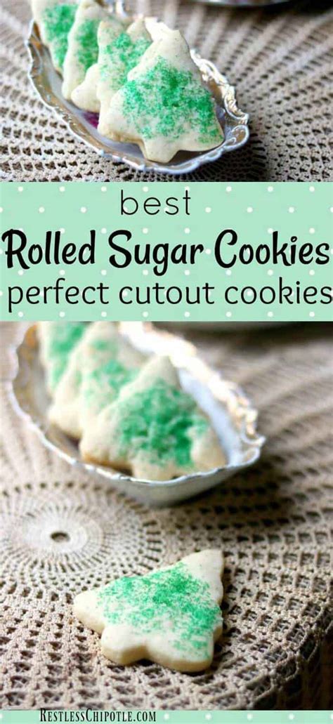 Best Rolled Sugar Cookies Easy Cut Out Recipe Restless Chipotle