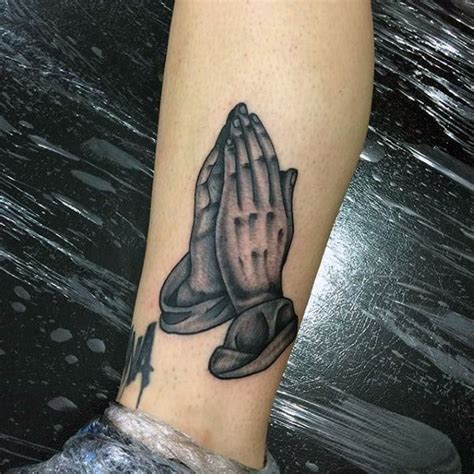 70 Praying Hands Tattoo Designs For Men Silence The Mind