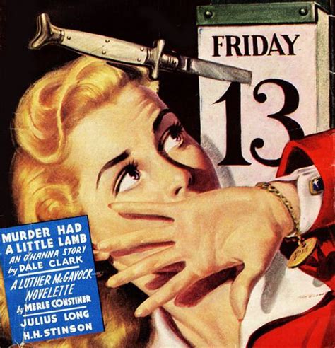 Black Mask V26 11 1945 Happy Friday The 13th Friday The 13th