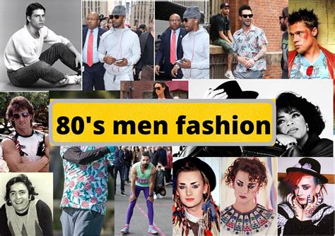 80S Fashion Trends For Men