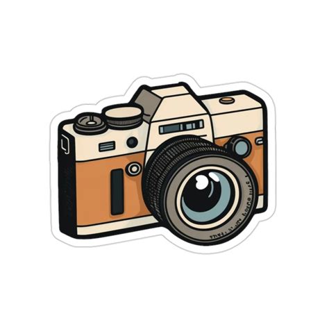 Camera Sticker, DSLR Camera, Camera, Camera Vinyl, Photographer, Cute ...