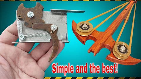 Slingshot Crossbov Trigger How To Make The Best And Simplest Trigger