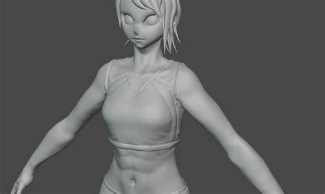 Artstation Anime Character Sculpting