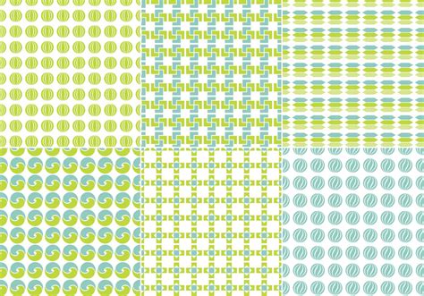 Blue and Green Seamless Vector Pattern Pack 54292 Vector Art at Vecteezy