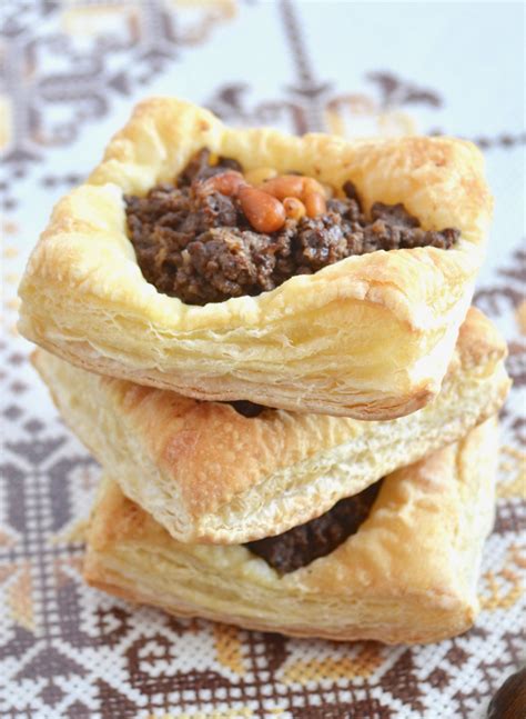 Puff Pastry Meat Pie