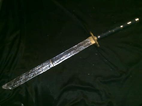 Simple Paper craft Katana by keiara-death on DeviantArt