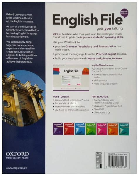 Oxford University Press English File Beginner Workbook With Key