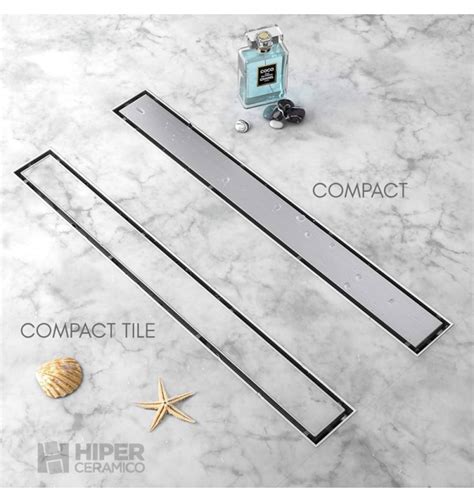 Desag E Lineal Para Ducha Moldumet Compact Tile X Cm