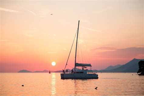 Atardecer Navegando Golden Gate Bridge Landmarks Travel Sailing