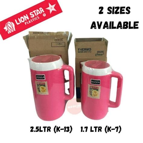 Jug Air Tahan Panas Dan Sejuk Lion Star Thermo Jug Hot And Cold Jag Tahan Panas Jug Air