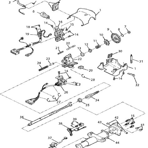 W22 Steering Column Parts | Workhorse Parts & Service