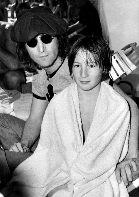 John And Julian Lennon 1974 Julian Lennon Lennon John Lennon