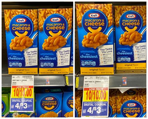 Kraft Macaroni & Cheese Boxes are JUST $0.75 each at Kroger!! | Kroger Krazy