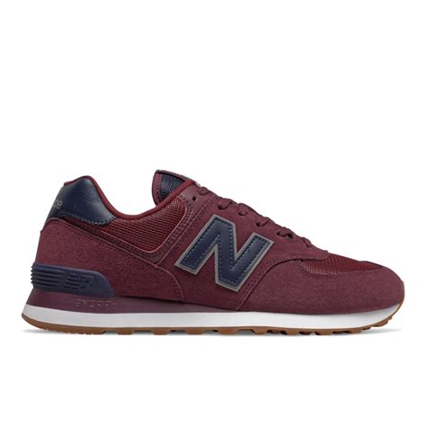 Herren New Balance 574 Super Core Burgundynavy Ml574spq Rood